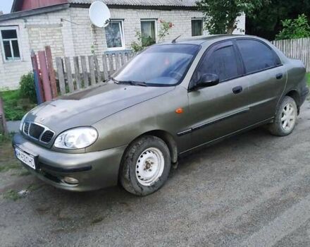 Бежевый Дэу Ланос, объемом двигателя 1.5 л и пробегом 170 тыс. км за 2600 $, фото 5 на Automoto.ua