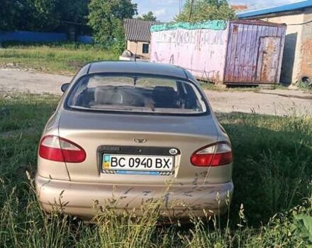 Бежевий Деу Ланос, об'ємом двигуна 1.5 л та пробігом 170 тис. км за 1999 $, фото 3 на Automoto.ua