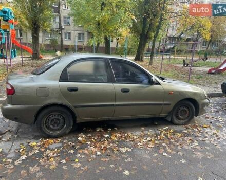 Бежевый Дэу Ланос, объемом двигателя 1.5 л и пробегом 260 тыс. км за 952 $, фото 5 на Automoto.ua