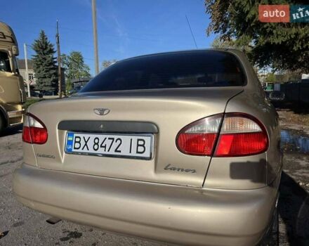Бежевый Дэу Ланос, объемом двигателя 1.5 л и пробегом 364 тыс. км за 2300 $, фото 3 на Automoto.ua