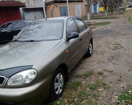 Бежевый Дэу Ланос, объемом двигателя 0 л и пробегом 250 тыс. км за 1600 $, фото 1 на Automoto.ua