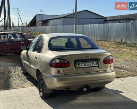 Бежевый Дэу Ланос, объемом двигателя 1.5 л и пробегом 250 тыс. км за 950 $, фото 6 на Automoto.ua