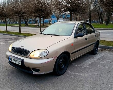 Бежевый Дэу Ланос, объемом двигателя 1.3 л и пробегом 230 тыс. км за 1600 $, фото 2 на Automoto.ua