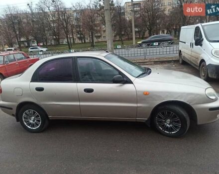 Бежевый Дэу Ланос, объемом двигателя 1.5 л и пробегом 200 тыс. км за 2500 $, фото 2 на Automoto.ua