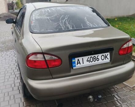 Бежевый Дэу Ланос, объемом двигателя 1.5 л и пробегом 286 тыс. км за 2100 $, фото 2 на Automoto.ua