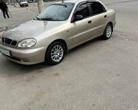 Бежевый Дэу Ланос, объемом двигателя 1.5 л и пробегом 225 тыс. км за 3200 $, фото 1 на Automoto.ua