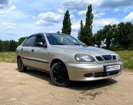 Бежевый Дэу Ланос, объемом двигателя 1.6 л и пробегом 130 тыс. км за 3300 $, фото 2 на Automoto.ua