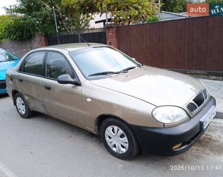 Бежевый Дэу Ланос, объемом двигателя 1.5 л и пробегом 240 тыс. км за 1500 $, фото 1 на Automoto.ua