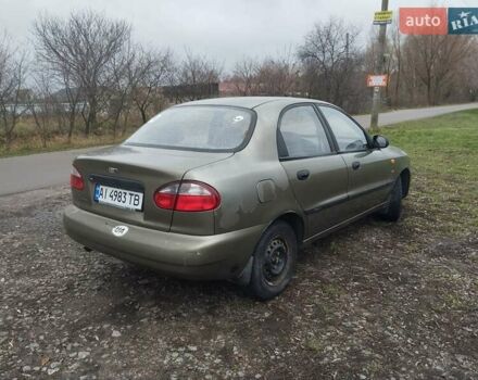 Бежевий Деу Ланос, об'ємом двигуна 1.5 л та пробігом 348 тис. км за 1450 $, фото 3 на Automoto.ua