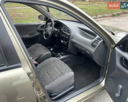 Бежевий Деу Ланос, об'ємом двигуна 1.35 л та пробігом 136 тис. км за 2650 $, фото 14 на Automoto.ua