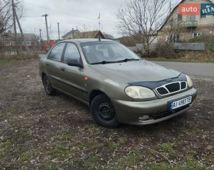 Бежевий Деу Ланос, об'ємом двигуна 1.5 л та пробігом 348 тис. км за 1450 $, фото 1 на Automoto.ua