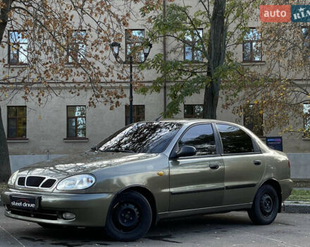 Бежевий Деу Ланос, об'ємом двигуна 1.5 л та пробігом 99 тис. км за 3350 $, фото 1 на Automoto.ua