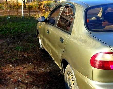 Бежевый Дэу Ланос, объемом двигателя 1.4 л и пробегом 192 тыс. км за 1200 $, фото 2 на Automoto.ua