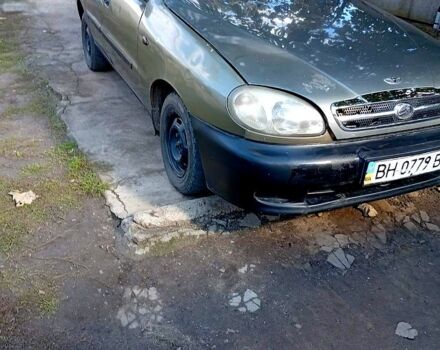 Бежевий Деу Ланос, об'ємом двигуна 1.4 л та пробігом 214 тис. км за 1500 $, фото 1 на Automoto.ua