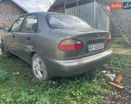 Бежевый Дэу Ланос, объемом двигателя 1.39 л и пробегом 226 тыс. км за 800 $, фото 3 на Automoto.ua