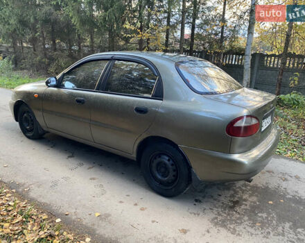 Бежевий Деу Ланос, об'ємом двигуна 1.5 л та пробігом 472 тис. км за 1600 $, фото 3 на Automoto.ua