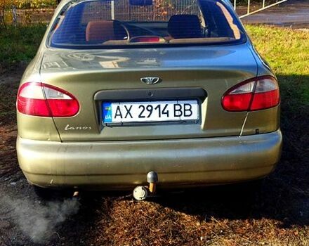 Бежевый Дэу Ланос, объемом двигателя 1.4 л и пробегом 192 тыс. км за 1200 $, фото 4 на Automoto.ua