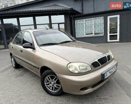 Бежевий Деу Ланос, об'ємом двигуна 1.5 л та пробігом 224 тис. км за 2550 $, фото 25 на Automoto.ua
