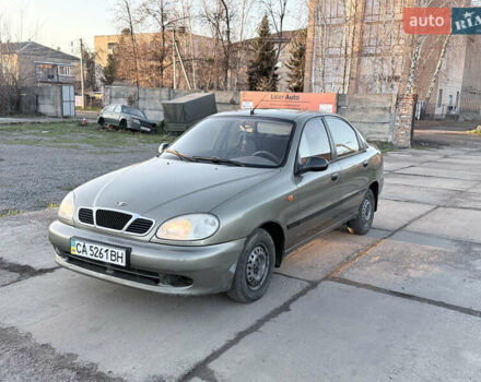 Бежевый Дэу Ланос, объемом двигателя 1.5 л и пробегом 195 тыс. км за 1800 $, фото 2 на Automoto.ua