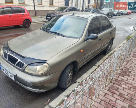 Бежевый Дэу Ланос, объемом двигателя 1.5 л и пробегом 177 тыс. км за 2000 $, фото 1 на Automoto.ua