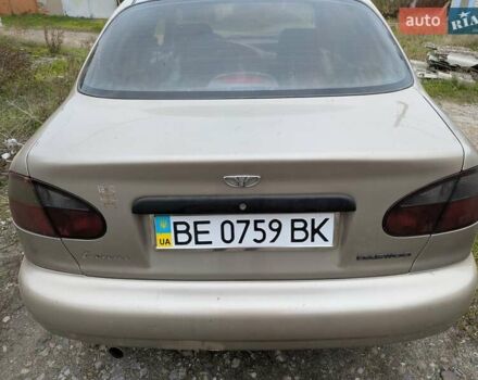 Бежевый Дэу Ланос, объемом двигателя 1.6 л и пробегом 162 тыс. км за 2700 $, фото 9 на Automoto.ua