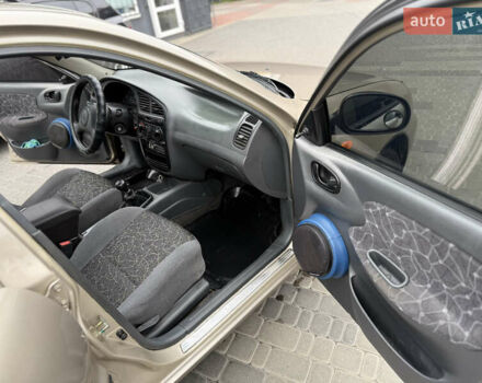 Бежевий Деу Ланос, об'ємом двигуна 1.5 л та пробігом 224 тис. км за 2550 $, фото 18 на Automoto.ua