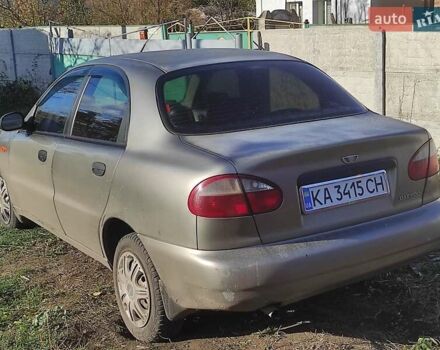 Бежевый Дэу Ланос, объемом двигателя 1.5 л и пробегом 325 тыс. км за 1500 $, фото 5 на Automoto.ua