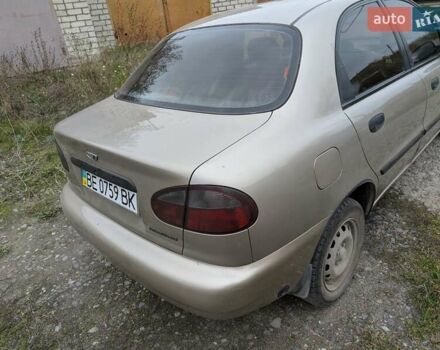 Бежевый Дэу Ланос, объемом двигателя 1.6 л и пробегом 162 тыс. км за 2700 $, фото 7 на Automoto.ua