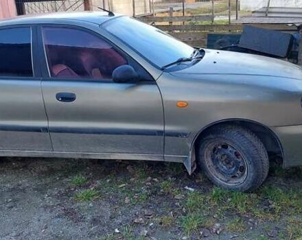 Бежевый Дэу Ланос, объемом двигателя 1.5 л и пробегом 185 тыс. км за 2200 $, фото 2 на Automoto.ua