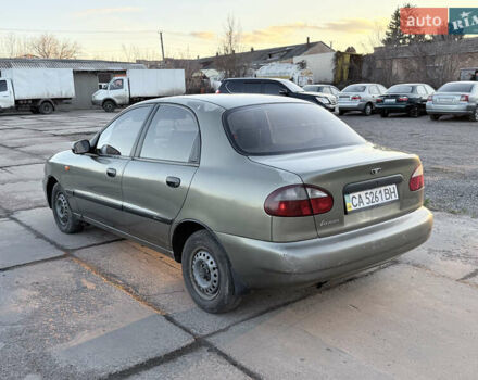 Бежевый Дэу Ланос, объемом двигателя 1.5 л и пробегом 195 тыс. км за 1800 $, фото 3 на Automoto.ua