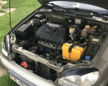 Бежевый Дэу Ланос, объемом двигателя 1.39 л и пробегом 155 тыс. км за 3200 $, фото 3 на Automoto.ua