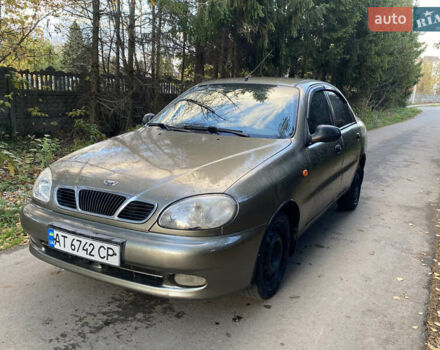 Бежевий Деу Ланос, об'ємом двигуна 1.5 л та пробігом 472 тис. км за 1600 $, фото 5 на Automoto.ua