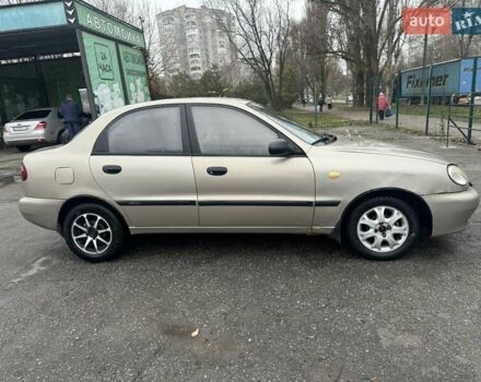Бежевий Деу Ланос, об'ємом двигуна 1.5 л та пробігом 172 тис. км за 1750 $, фото 8 на Automoto.ua