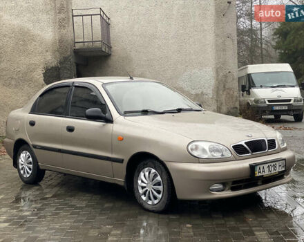 Бежевый Дэу Ланос, объемом двигателя 1.5 л и пробегом 165 тыс. км за 2850 $, фото 10 на Automoto.ua