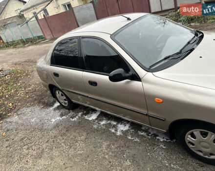 Бежевый Дэу Ланос, объемом двигателя 1.5 л и пробегом 147 тыс. км за 3200 $, фото 6 на Automoto.ua