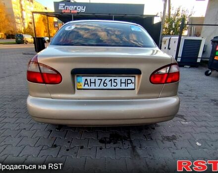 Бежевый Дэу Ланос, объемом двигателя 1.5 л и пробегом 245 тыс. км за 1900 $, фото 6 на Automoto.ua