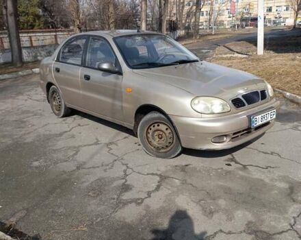 Бежевий Деу Ланос, об'ємом двигуна 1.6 л та пробігом 110 тис. км за 3000 $, фото 2 на Automoto.ua