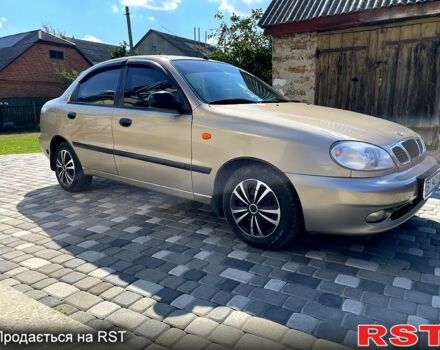 Бежевый Дэу Ланос, объемом двигателя 1.5 л и пробегом 186 тыс. км за 2750 $, фото 3 на Automoto.ua