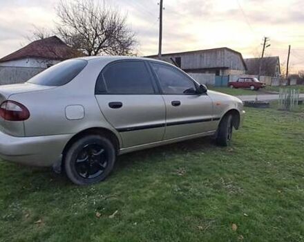 Бежевый Дэу Ланос, объемом двигателя 1.5 л и пробегом 235 тыс. км за 2850 $, фото 4 на Automoto.ua