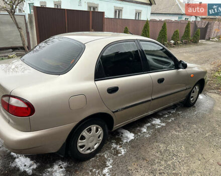 Бежевый Дэу Ланос, объемом двигателя 1.5 л и пробегом 147 тыс. км за 3200 $, фото 9 на Automoto.ua