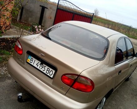 Бежевий Деу Ланос, об'ємом двигуна 1.4 л та пробігом 138 тис. км за 2650 $, фото 2 на Automoto.ua