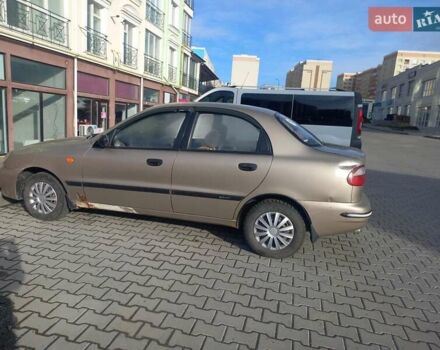 Бежевый Дэу Ланос, объемом двигателя 1.5 л и пробегом 200 тыс. км за 1500 $, фото 8 на Automoto.ua