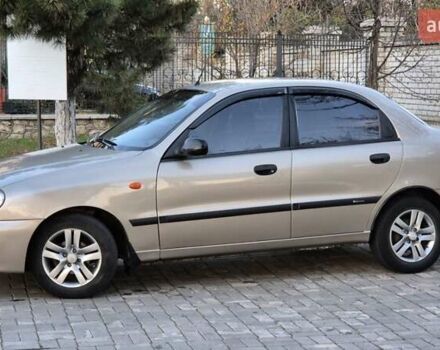 Бежевый Дэу Ланос, объемом двигателя 1.4 л и пробегом 56 тыс. км за 2850 $, фото 9 на Automoto.ua