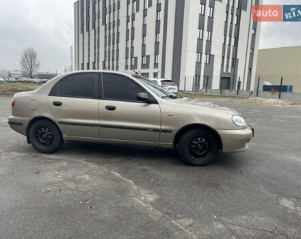 Бежевый Дэу Ланос, объемом двигателя 1.5 л и пробегом 207 тыс. км за 3400 $, фото 11 на Automoto.ua