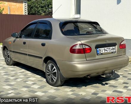 Бежевый Дэу Ланос, объемом двигателя 1.5 л и пробегом 186 тыс. км за 2750 $, фото 5 на Automoto.ua