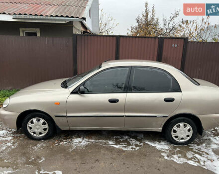 Бежевый Дэу Ланос, объемом двигателя 1.5 л и пробегом 147 тыс. км за 3200 $, фото 5 на Automoto.ua