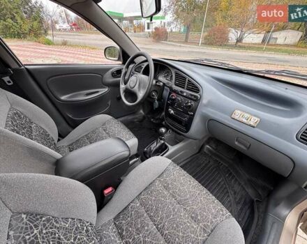 Бежевый Дэу Ланос, объемом двигателя 1.39 л и пробегом 51 тыс. км за 3500 $, фото 12 на Automoto.ua