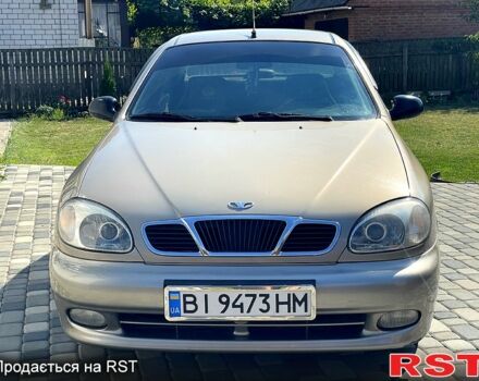 Бежевый Дэу Ланос, объемом двигателя 1.5 л и пробегом 186 тыс. км за 2750 $, фото 1 на Automoto.ua