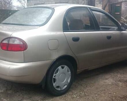 Бежевый Дэу Ланос, объемом двигателя 1.5 л и пробегом 277 тыс. км за 2100 $, фото 5 на Automoto.ua