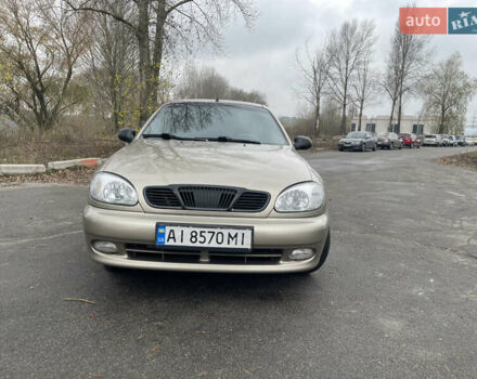 Бежевый Дэу Ланос, объемом двигателя 1.5 л и пробегом 207 тыс. км за 3400 $, фото 10 на Automoto.ua